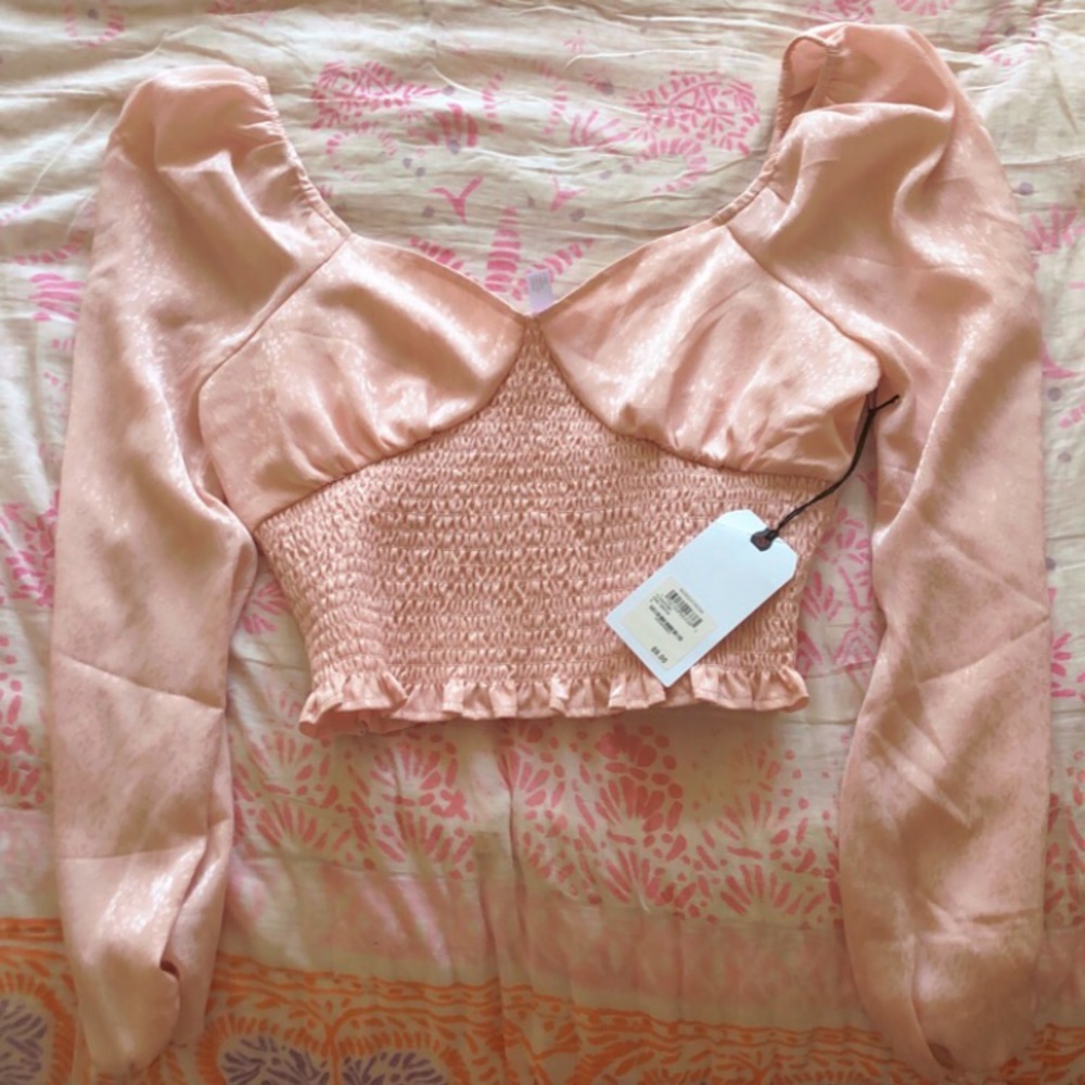 Pink Smock Top